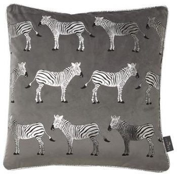 Zebra Trail Cushion 45cm