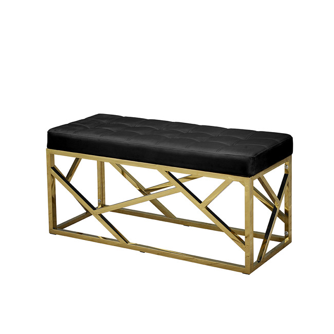 Renata Bench Black - Image 2