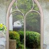 Somerley Chapel Arch Large Garden Mirror 150x81cm - Image 6