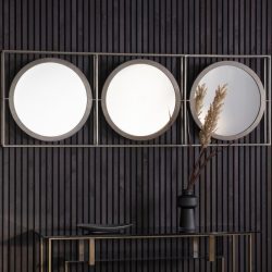 Hague Zinc Triple Mirror