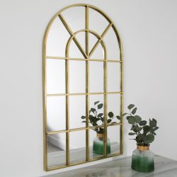 New York Arch Gold Mirror