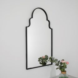 Black Roman Mirror