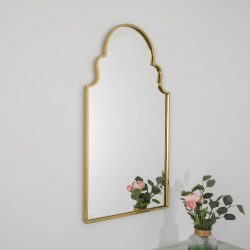 Gold Roman Mirror