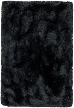 Plush Black Rug