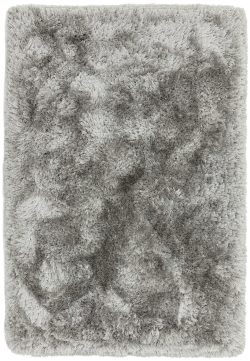 Plush Silver Rug
