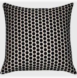 Jorvik Black Cushion 43cm