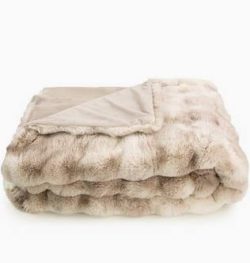 Bermondsey Faux Fur Throw