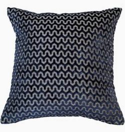 Oslo Navy Cushion 43cm