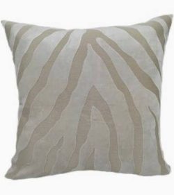 Paul Moneypenny Zebedeedodah Cream Cushion 43cm